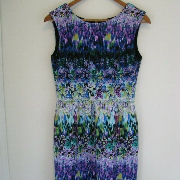 Cynthia Rowley Dresses & Skirts - Cynthia Rowley purple watercolor sleeveles dress 6